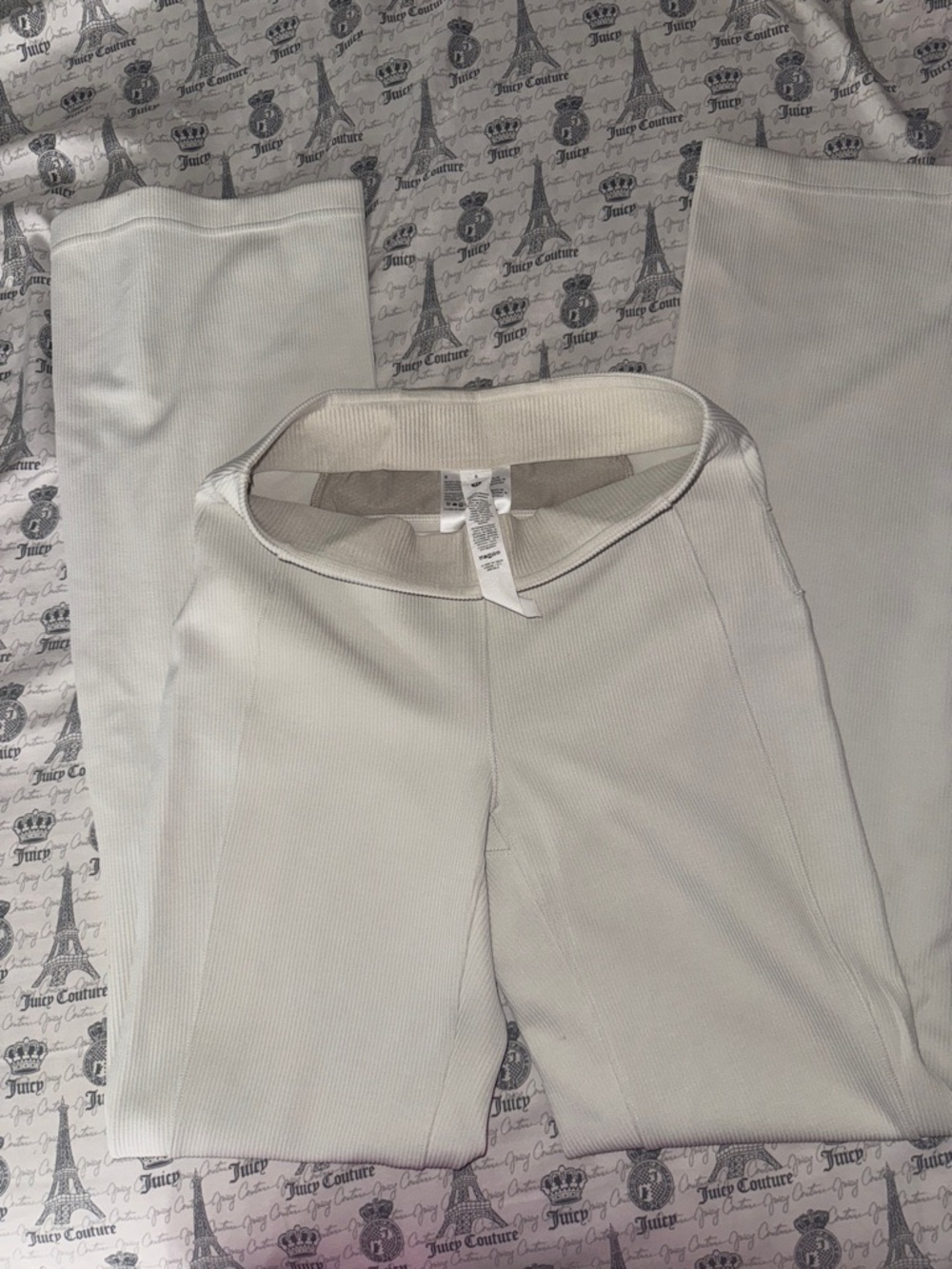 Lululemon brushed  softstreme rib zip flared